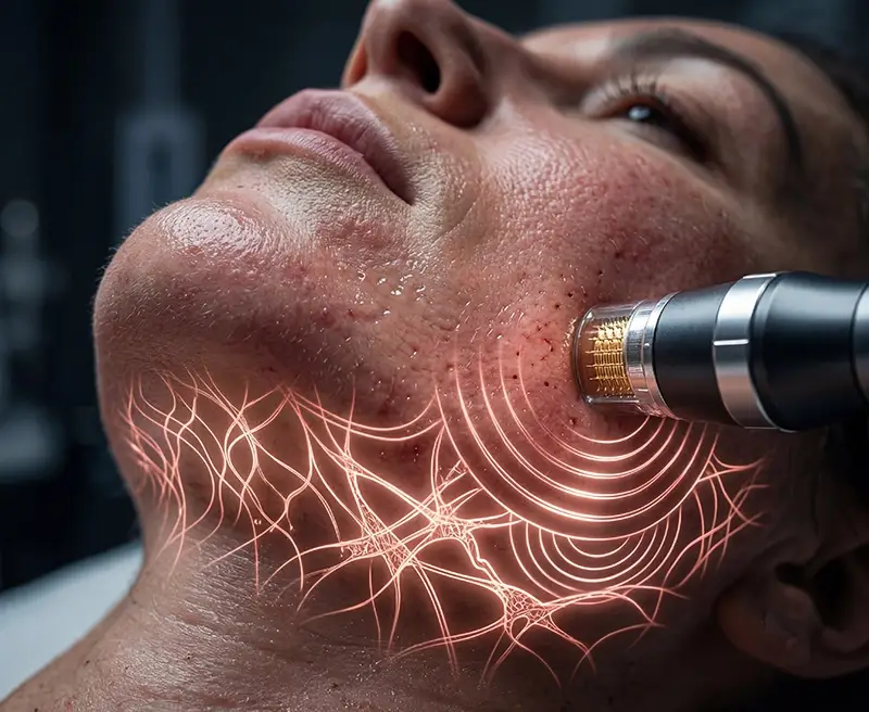 Microneedling and IPL